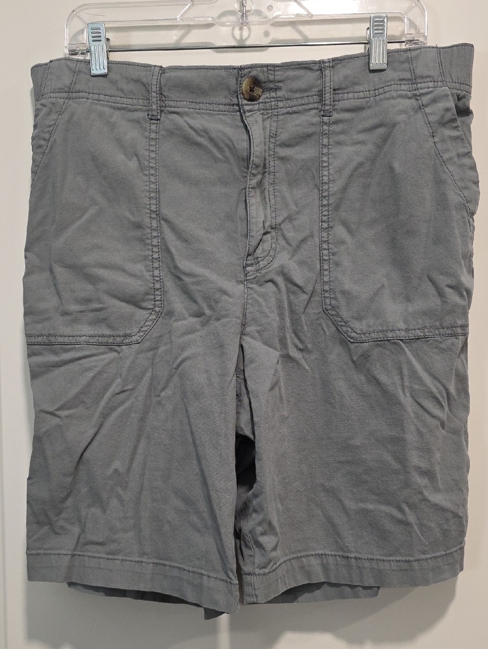 Sonoma Women's Light Gray Cargo Shorts